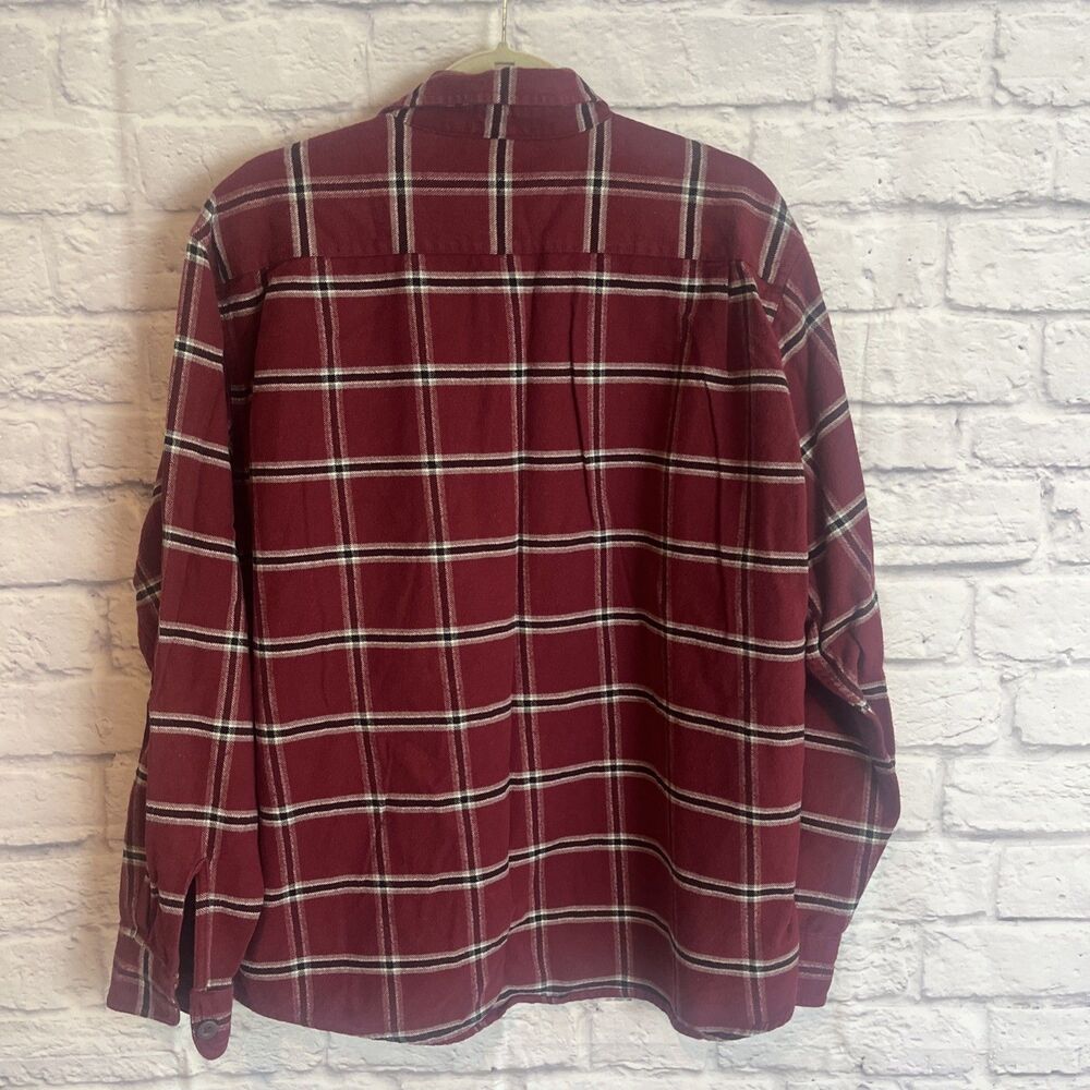 Wrangler Men’s Flannel Western Cowboy Long Sleeve Button Down Shirt Size XL - Picture 4 of 6